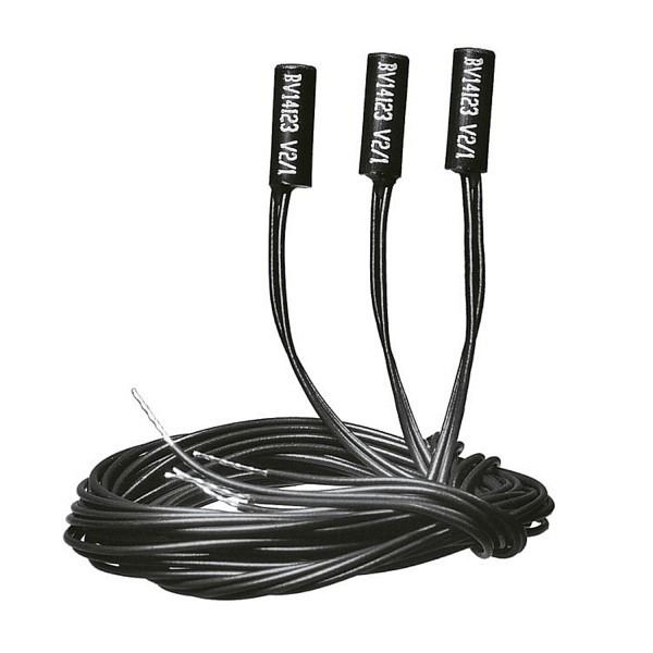 Sensoren (3 Stk.) zur Steuerung von Stopp-Stellen, Abzweigungen etc.  