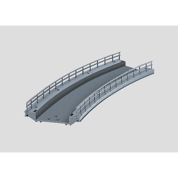Rampenstück gebogen Breite 64 mm, R1  