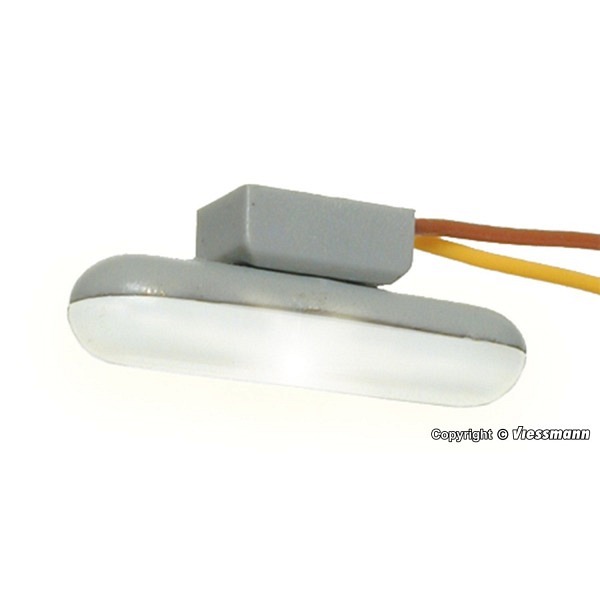 Bahnsteigleuchte hängend, mit LED weiss 