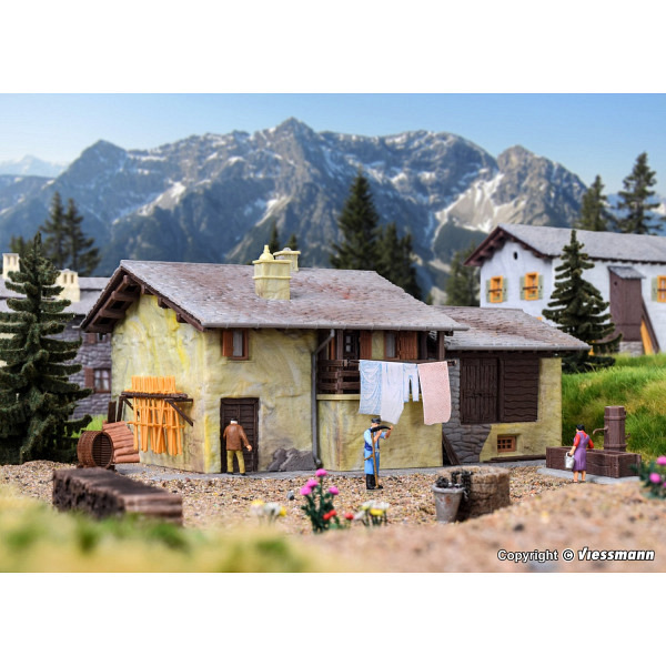 Berghaus Palü in Grevasalvas.  - Bausatz  