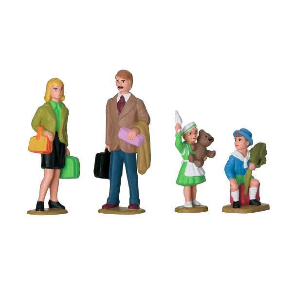 Figuren-Set Familie. 