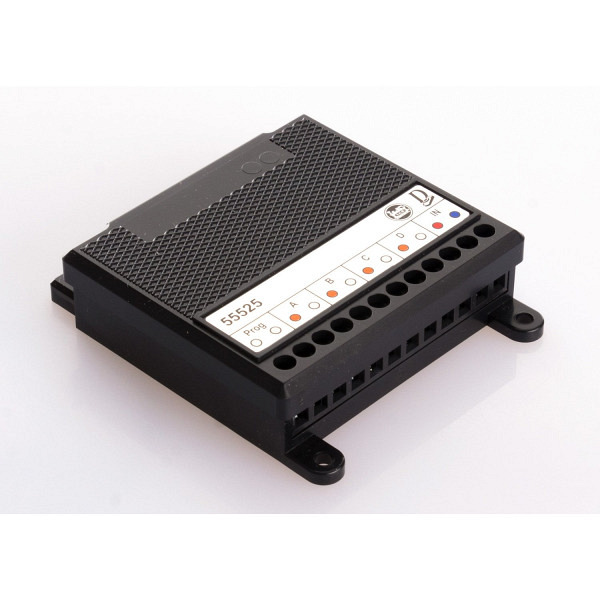 MZS-Weichendecoder 4-Kanal - geeignet für die Formate mfx, DCC. 