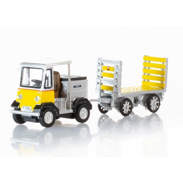 PTT Elektro-Schlepper mit Anhänger TR-5047e Nefag.  