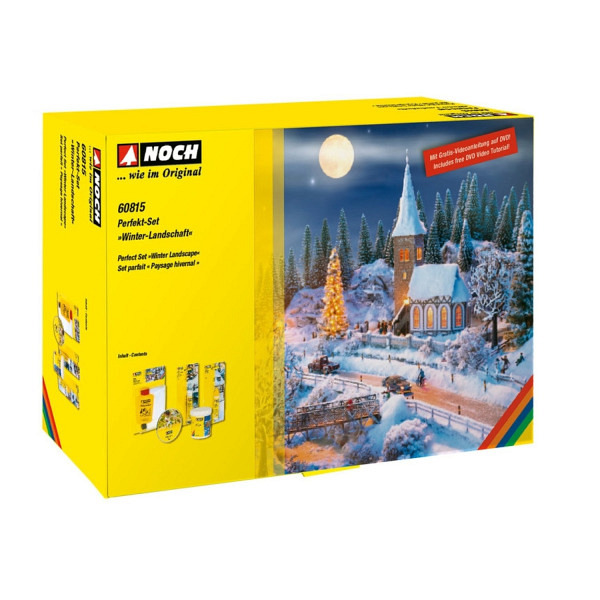 Perfekt-Set Winter-Landschaft 