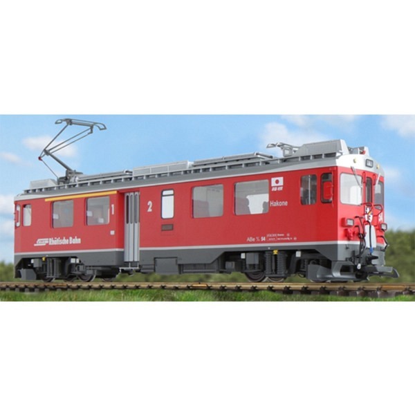 Spur LGB:  RhB ABe 4/4 III, Nr. 54, Hakone, rot, Vorbildzustand 2012.   -  Neuauflage eines fast b..