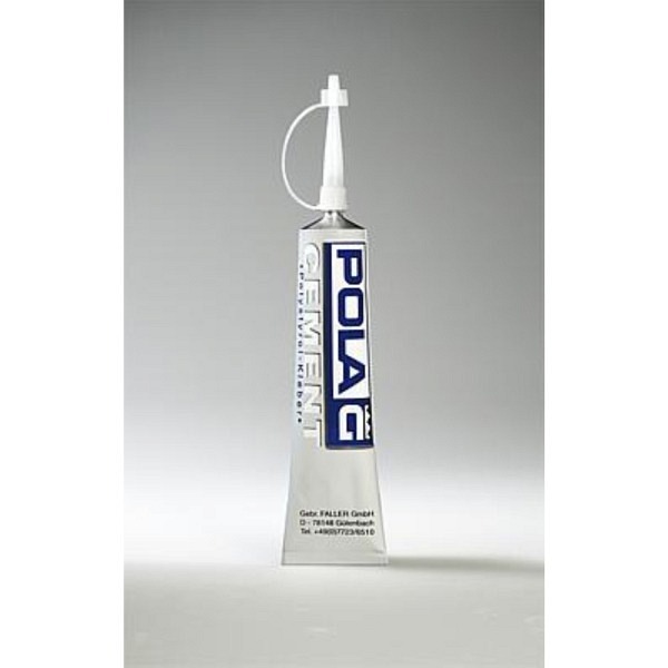 Spur LGB:  Dünnflüssiger Spezialkleber Pola-Cement ( 50gr.) 