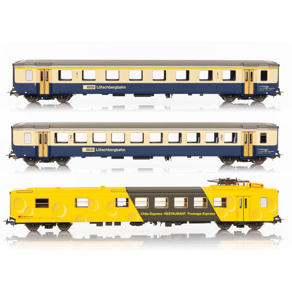 BLS EW I Set A, B + SBB WR Chäs Express  -  Der ursprüngliche Verkaufspreis betrug CHF 280.00 