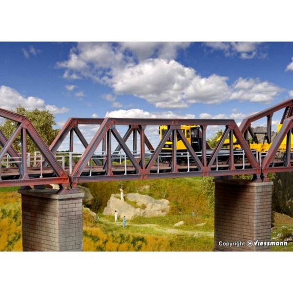 Stahl-Vorflutbrücke eingleisig   