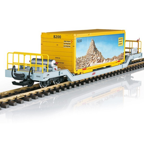 RhB Containerwagen Post 