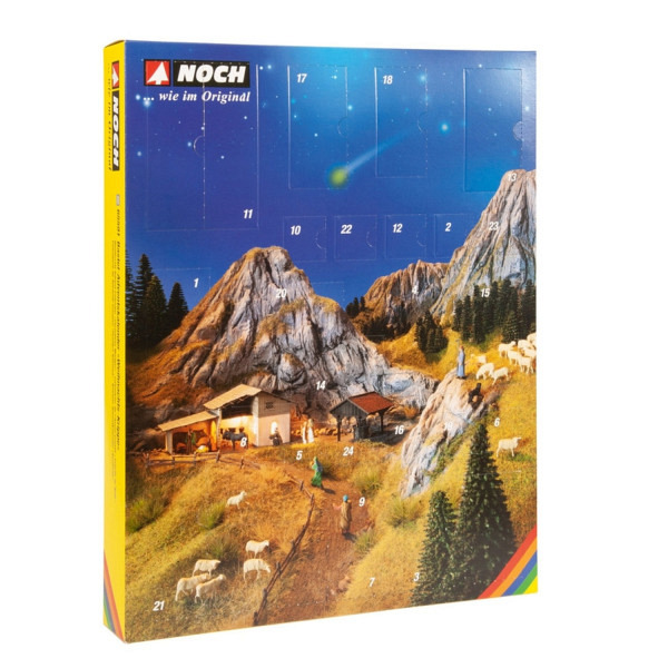 Bastel-Adventskalender "Weihnachts-Krippe"  