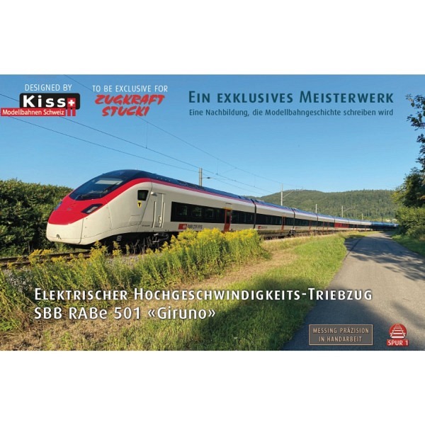 SBB RABe 501 007 "Giruno" Kanton Uri - 7-teilige Zugkomposition 