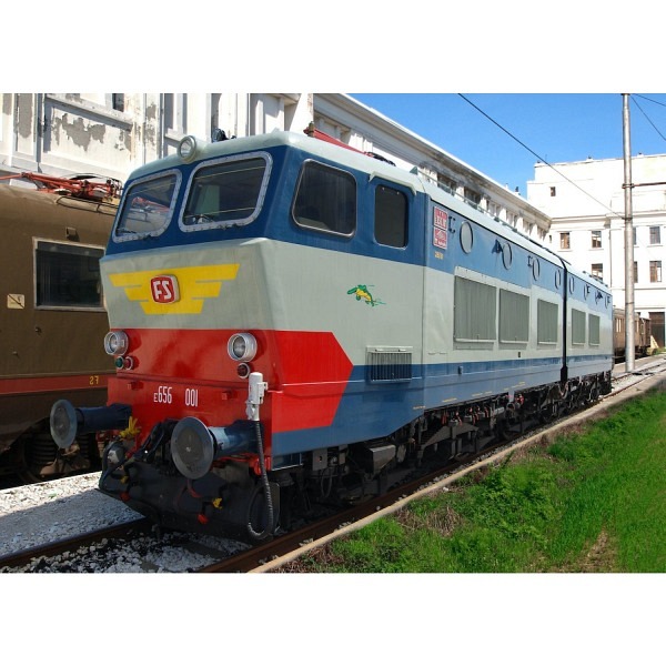 Caimano «Kaiman» Lok-No. 656 001 "Blue grigio" Deposito Milano Centrale 