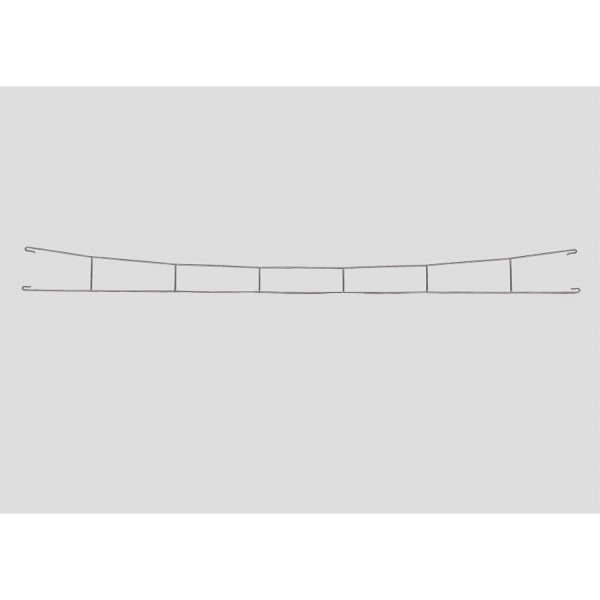 Fahrdraht 253 mm, Packung mit 5 Stk. 