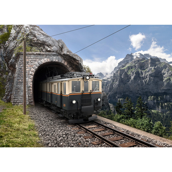 Gepäcktriebwagen FZe 6/6  2001  der MOB in Metallausführung -  Vorbestellpreis - Die Schiebetüren ..