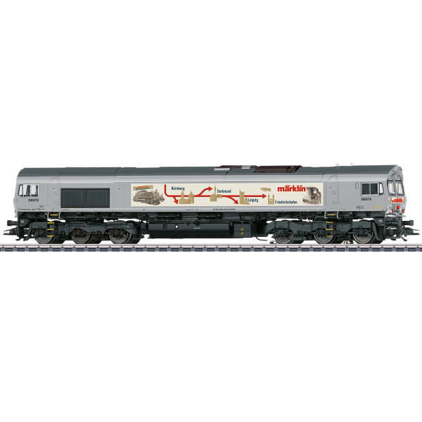 Dieselelektrische Güterzuglokomotive JT42CWR, besser bekannt als Class 66 - Sonderedition Messe-Lo..