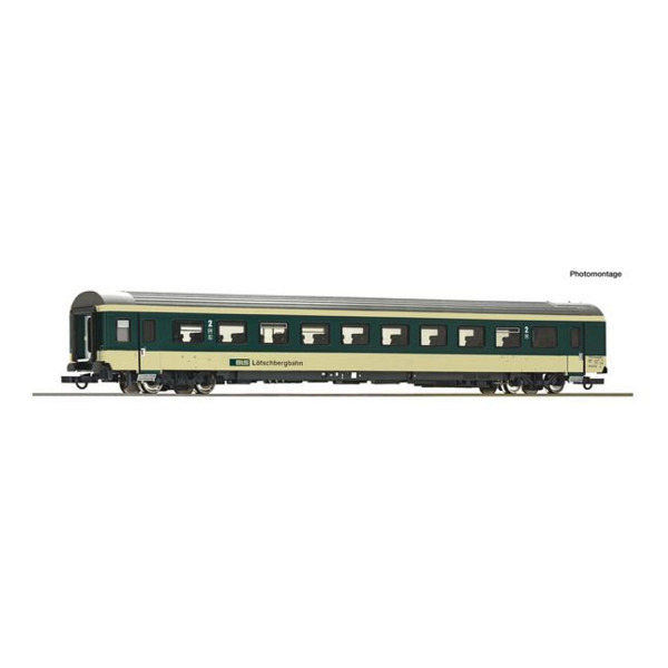 Reisezugwagen 2. Klasse, BLS - Wir wechseln die Achsen auf Wunsch kostenlos auf AC-Märklin-System 