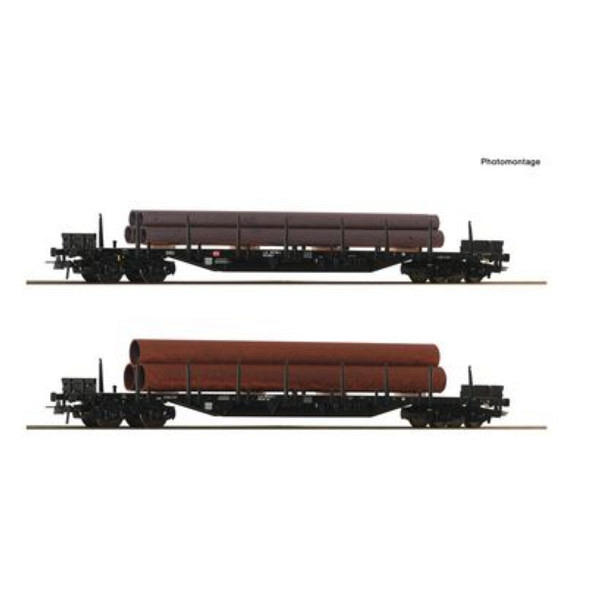 2-tlg. Set 3: Stahlzug, DB AG - Wir wechseln die Achsen auf Wunsch kostenlos auf AC-Märklin-System 