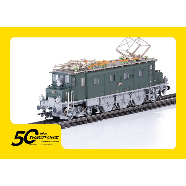 Jubiläumsangebot  50 Jahre Zugkraft Stucki     SBB Elektrolokomotive Ae 3/6     