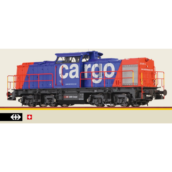 SBB Cargo:  Diesellok BR 203 mit Sound und Digitalkupplungen - Diese Lok passt perfekt zum Märklin 3-L-System