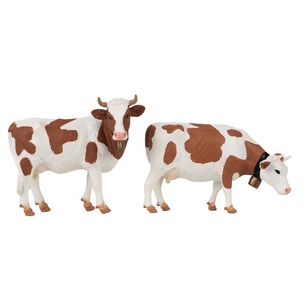 Spur LGB:  Rotbraunes Fleckvieh 