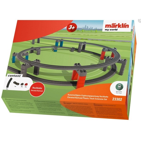 Märklin my world - Kunststoffgleis-Ergänzungspackung Gleiswendel 