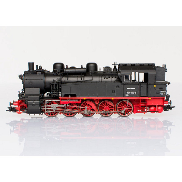 Dampflok, DB BR 094 652-5, schwarz, Sound+Rauch, DC/AC 