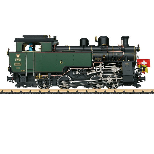 DFB  Zahnraddampflok HG 4/4 708 