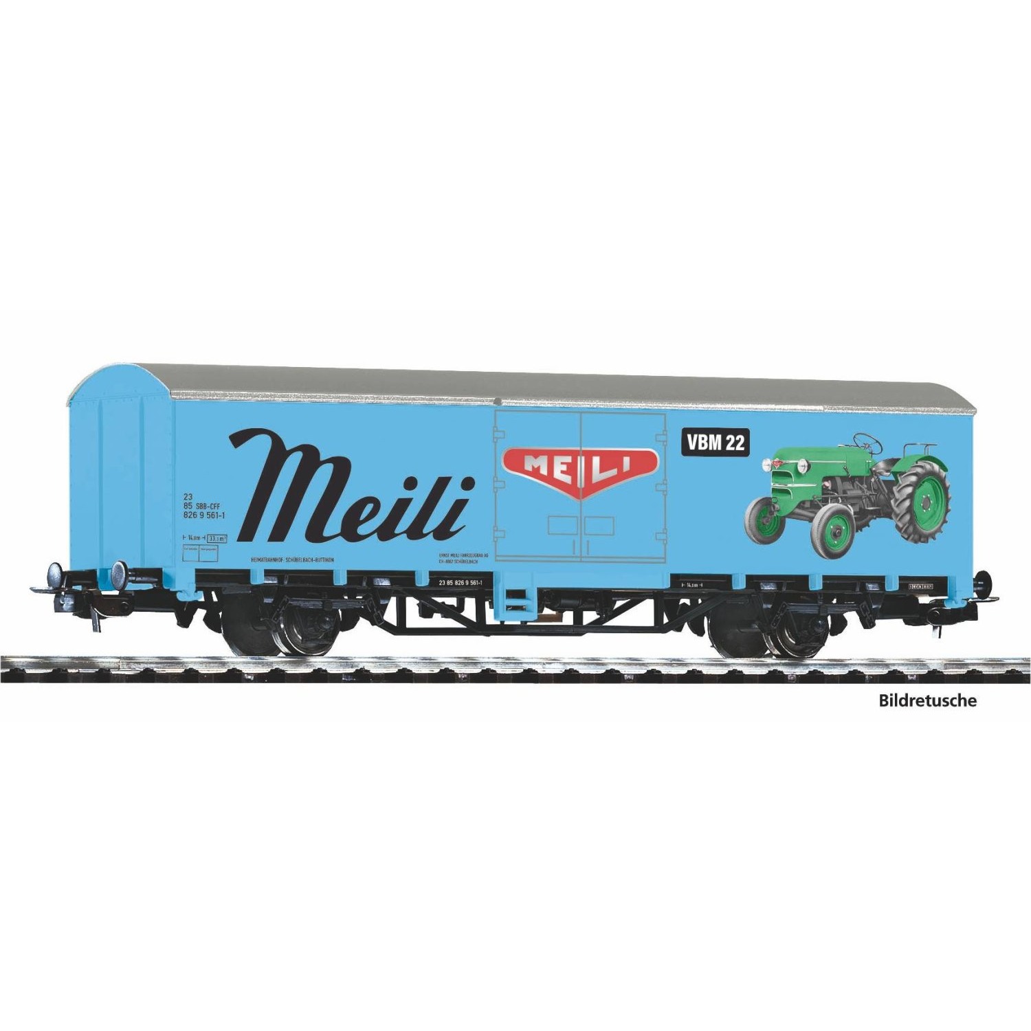 SBB Gedeckter Güterwagen &amp;quot;Meili Traktoren&amp;quot; | PIKO | PIKO - 27728 ...