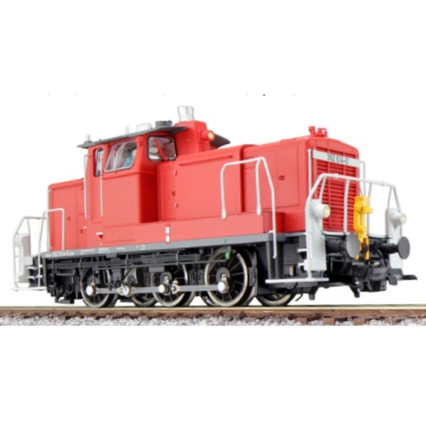 Diesellok V60, 362 614 DB, verkehrsrot, Sound+Rauch - beidseits mit Digitalkupplungen 