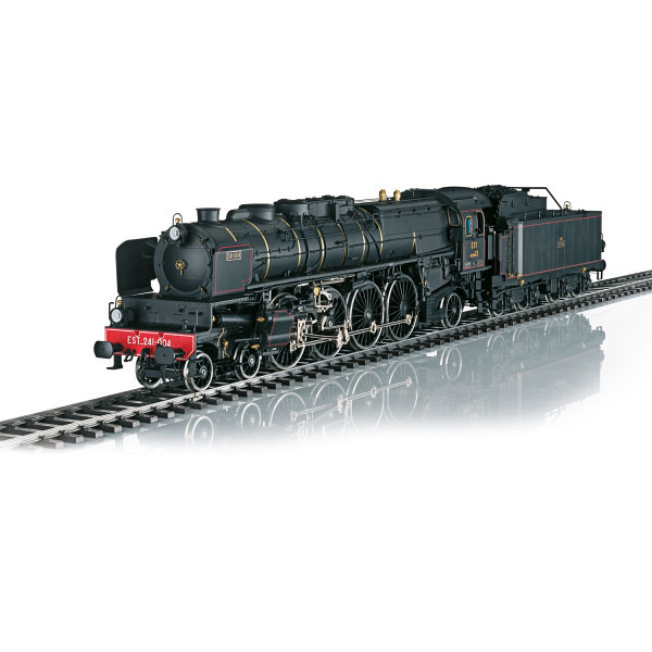 Spur 1:  Schwere Schnellzug-Dampflokomotive mit Schlepptender Serie 13 (241-A)   