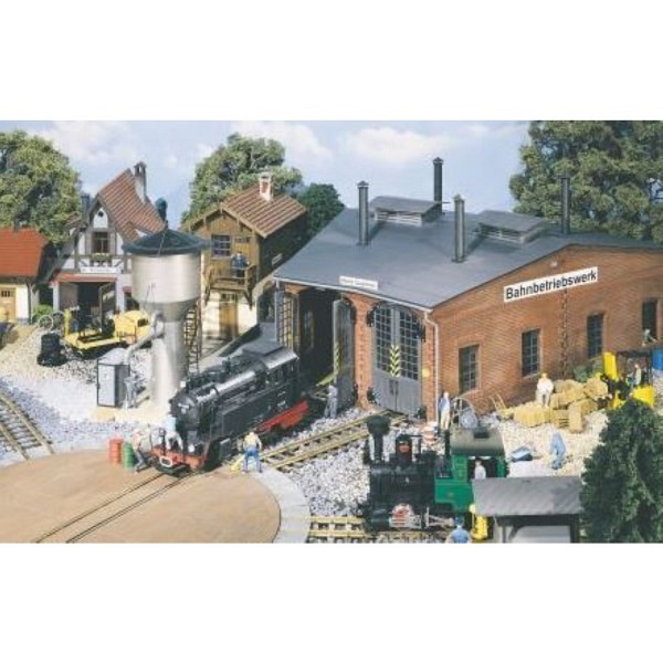 Spur LGB: Ringlokschuppen Ergänzungs-Set zu Art. 331750 