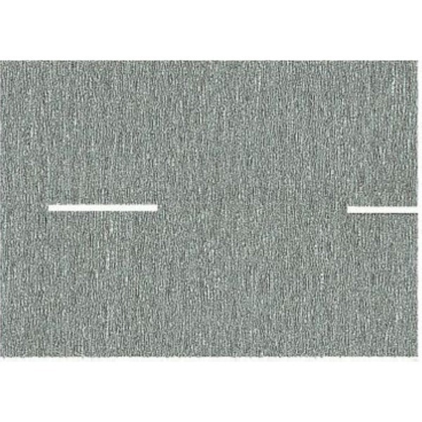 Landstrasse grau 100 x 4.8cm (aufgeteilt in 2 Rollen) 