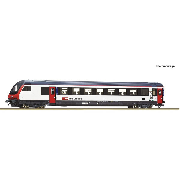 SBB  Steuerwagen 2. Klasse für EW-IV-Pendelzüge - geeignet für das 3-L-ACS-System Märklin mit eing..