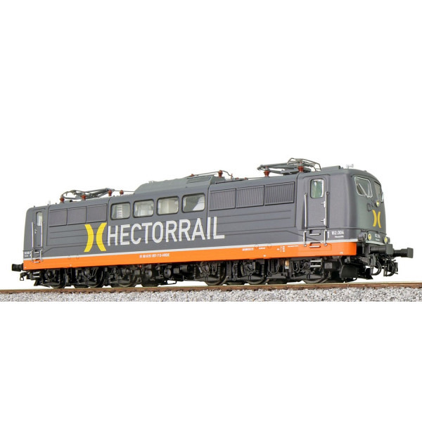 Hectorrail BR 162 004, grau/orange Für AC und DC System