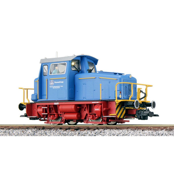 Thyssen Krupp Diesellok KG230, blau Für AC und DC System