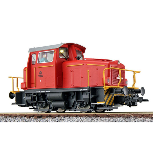 VTG Diesellok KG230 Nr. 5, rot Für AC und DC System