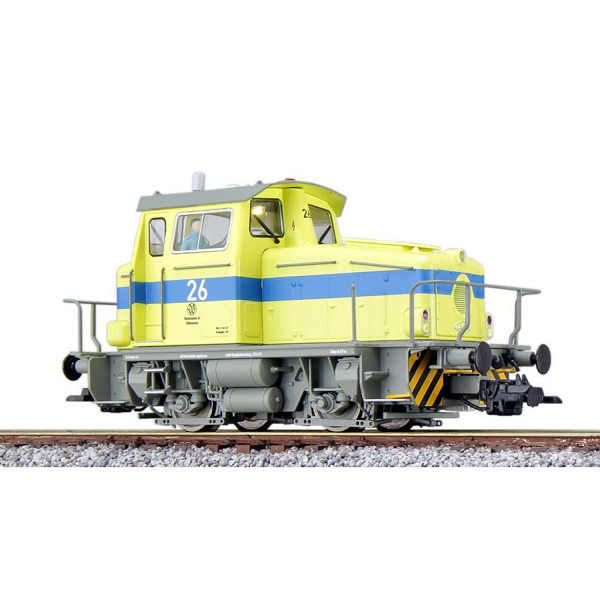 Mannesmann Diesellok KG230, Nr. 26, gelb Für AC und DC System