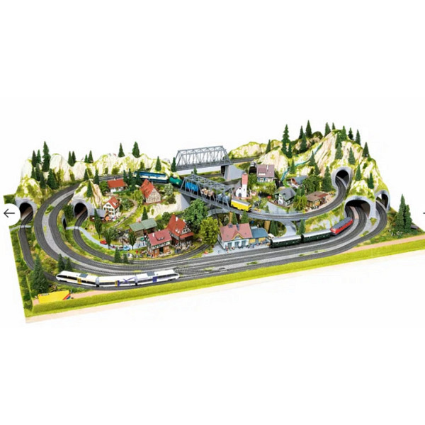 Fertiggelände "Mittenwald", 200 x 120 cm, 41 cm hoch 