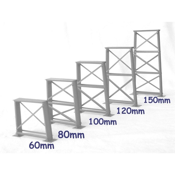 Brückenpfeiler Höhe 12 cm - Ausverkaufsartikel - Dieser Brückenpfeiler ist im Preis erheblich redu..
