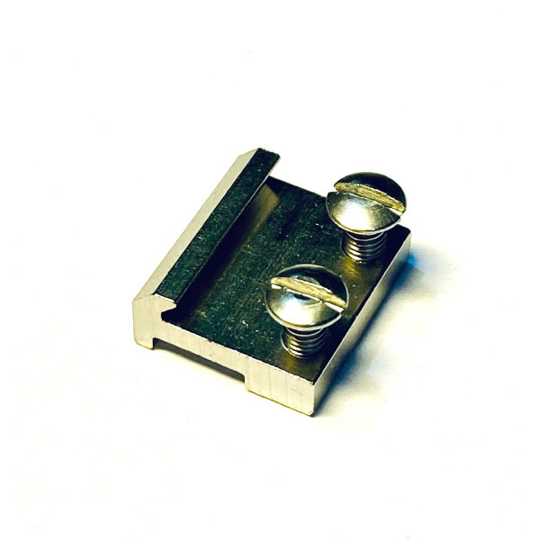 Spur LGB:  Schraubschienenverbinder vernickelt 15mm ( 10 Stk.)  