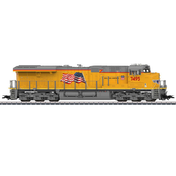 Schwere dieselelektrische Güterzuglok Typ GE ES44AC Nr. 7495 der Union Pacific 