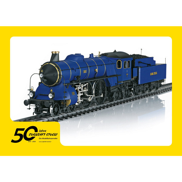 Jubiläumsangebot  50 Jahre Zugkraft Stucki Spur 1:  Dampflokomotive Bayerische S 2/6 in fiktiver b..