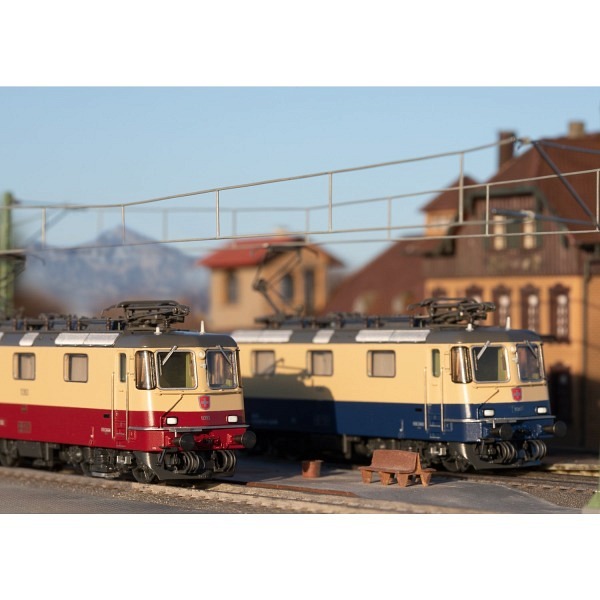 SBB Elektrolok-Doppelpackung Re 421 - Vorgesehen für das 2-L-System DCC    