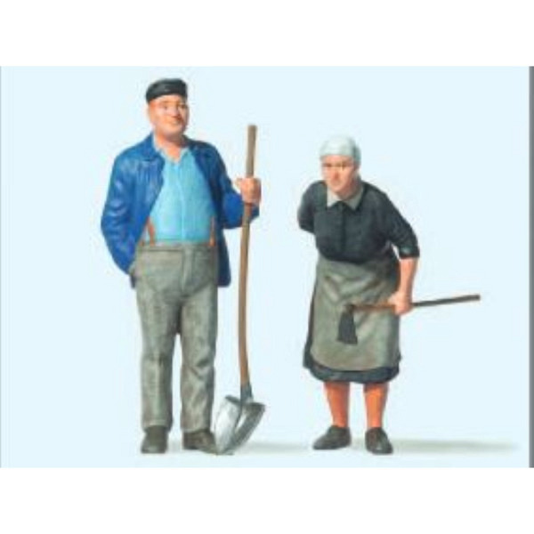 Spur LGB:  Bauer und Bäuerin 