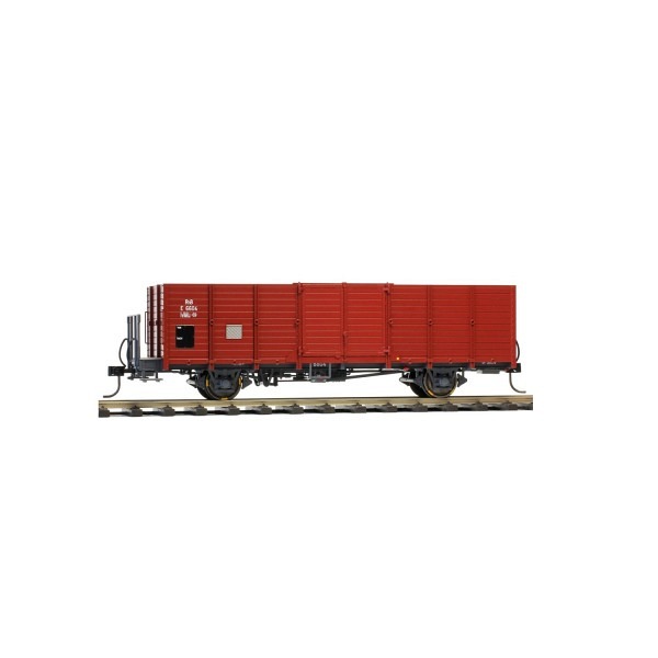 Spur 0m:  RhB E 6604 Holzwand-Hochbordwagen  