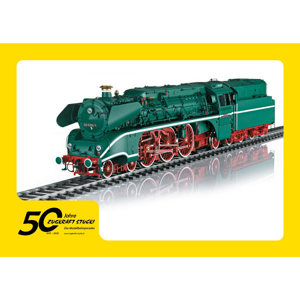Jubiläumsangebot  50 Jahre Zugkraft Stucki   Spur 1:  Dampflokomotive Baureihe 18   