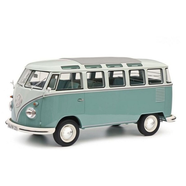 VW T1b Samba türkis/grün    Massstab 1:8 