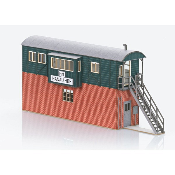 Bausatz Behelfsstellwerk Hanau Hbf 