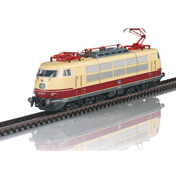 Elektrolokomotive Baureihe 103 152-5, Purpurrot/Beige Grundfarbgebung.   -  Ein weiterer Märklin-K..