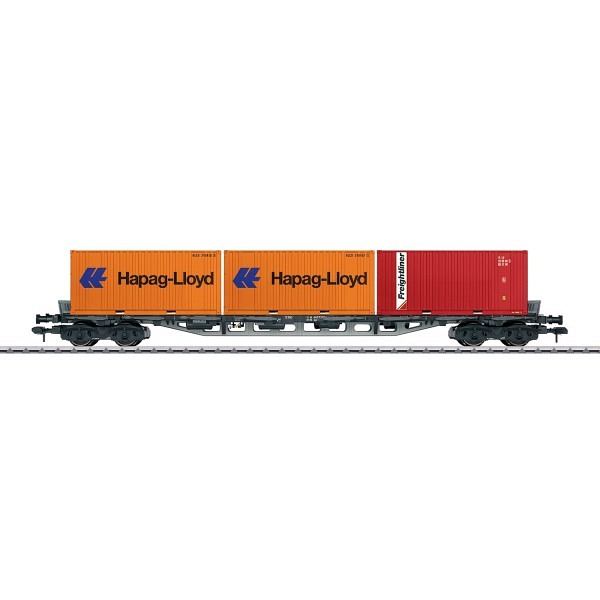Spur 1:  Container-Tragwagen Sgjs 716 